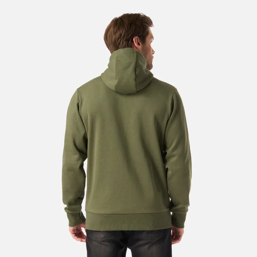 POLERON HOMBRE ULMO FULL ZIP HOODY SWEATSHIRT LIPPI VERDE MUSGO