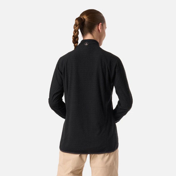 POLERON MUJER JACARANDA NANOF 14 ZIP LIPPI NEGRO