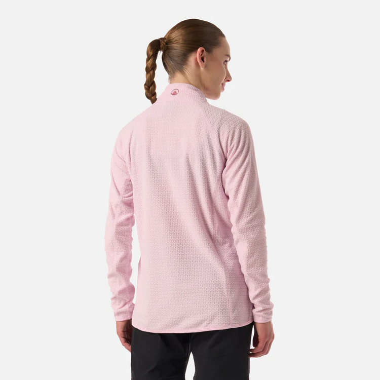 POLERON MUJER JACARANDA NANOF 14 ZIP LIPPI ROSA CLARO