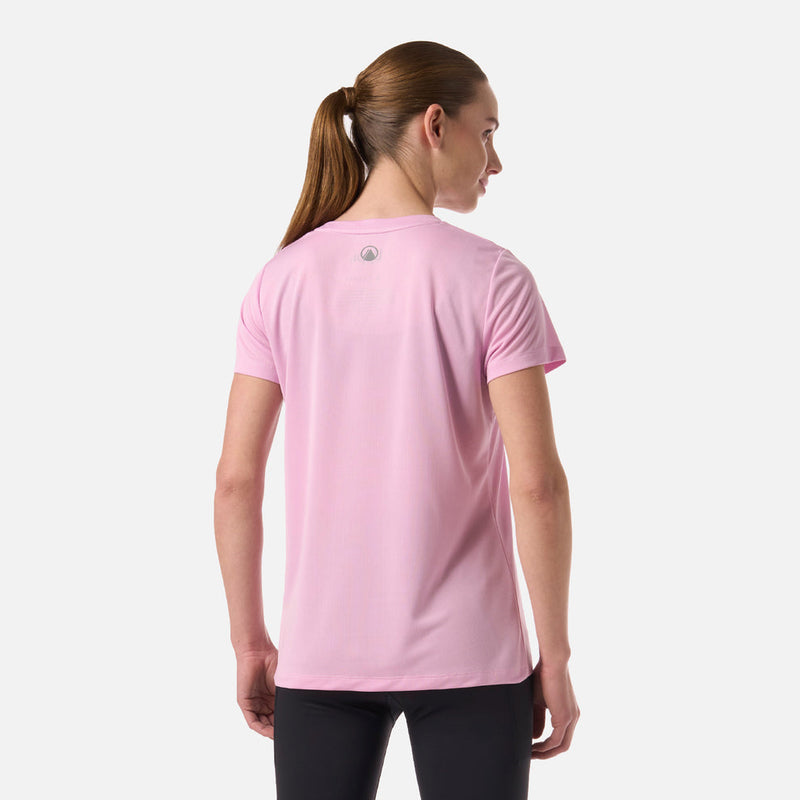 POLERA MUJER CORE QDRY ROSA