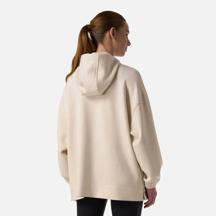 POLERON MUJER CITYSCAPE HOODY SWEATSHIRT LIPPI CREMA