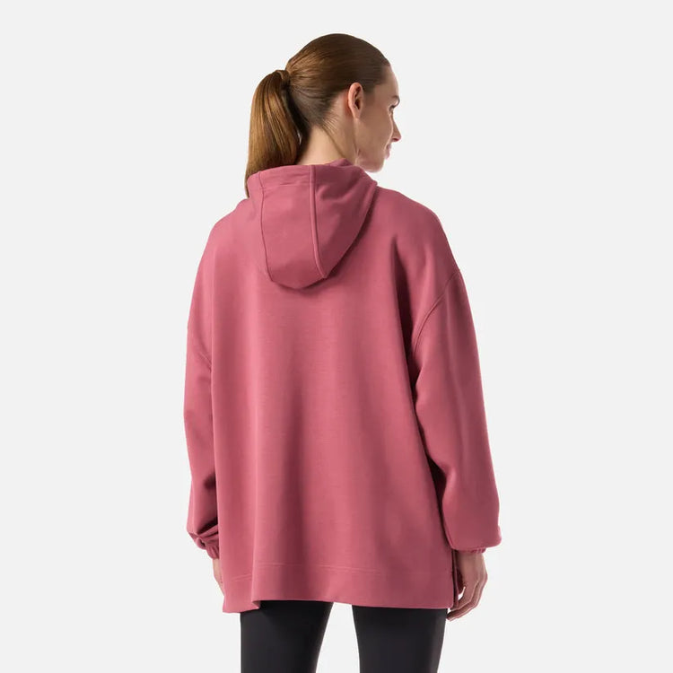 POLERON MUJER CITYSCAPE HOODY SWEATSHIRT LIPPI ROSADO OSCURO