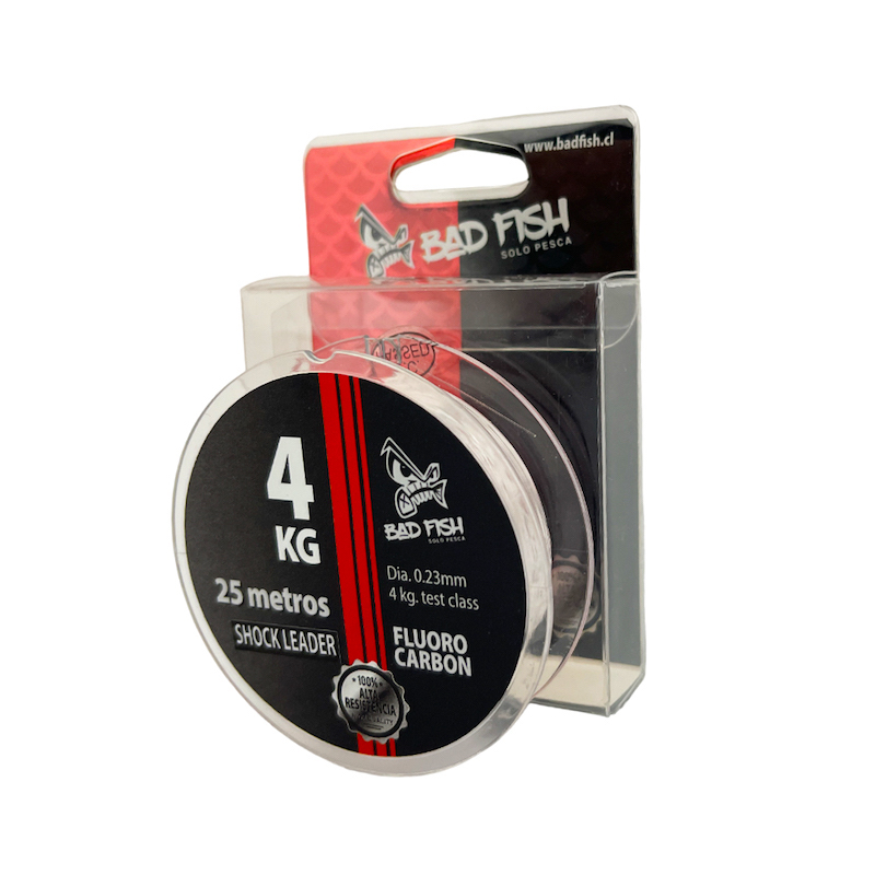 BADFISH FLUOR CARBONO 25M | PE6 0.41 9.22KG