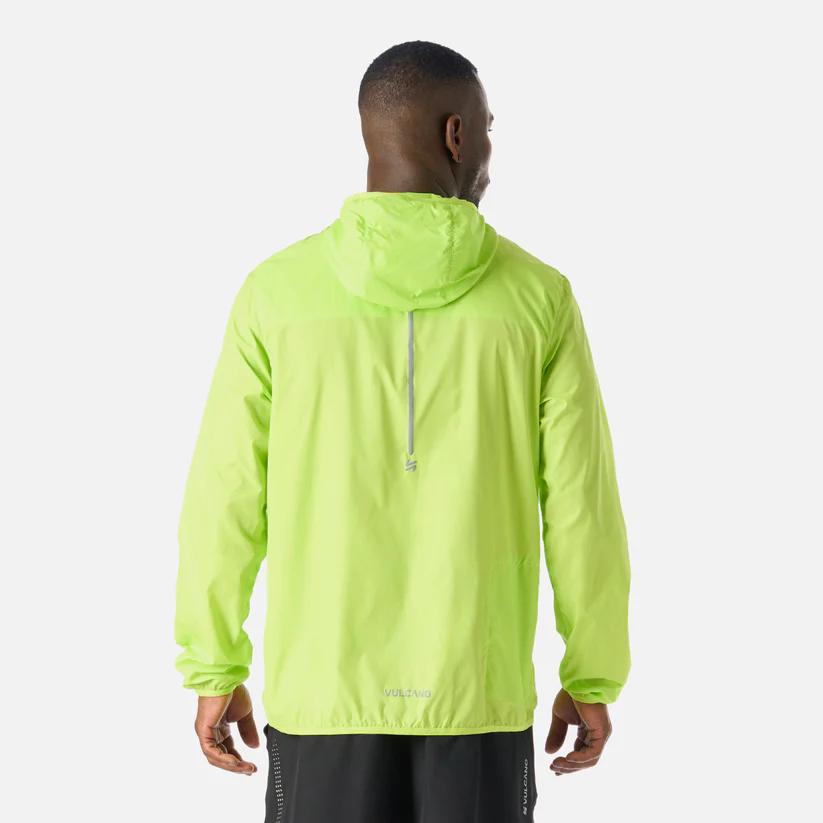 CORTAVIENTO HOMBRE VULCANO BUILT TO MOVE WINDBREAKER JACKET VERDE LIMA