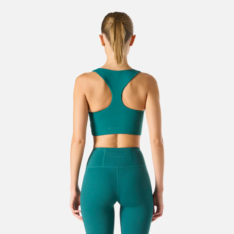 PETO MUJER VULCANO BUILT TO MOVE LIGHT SUPPORT BRA PETROLEO