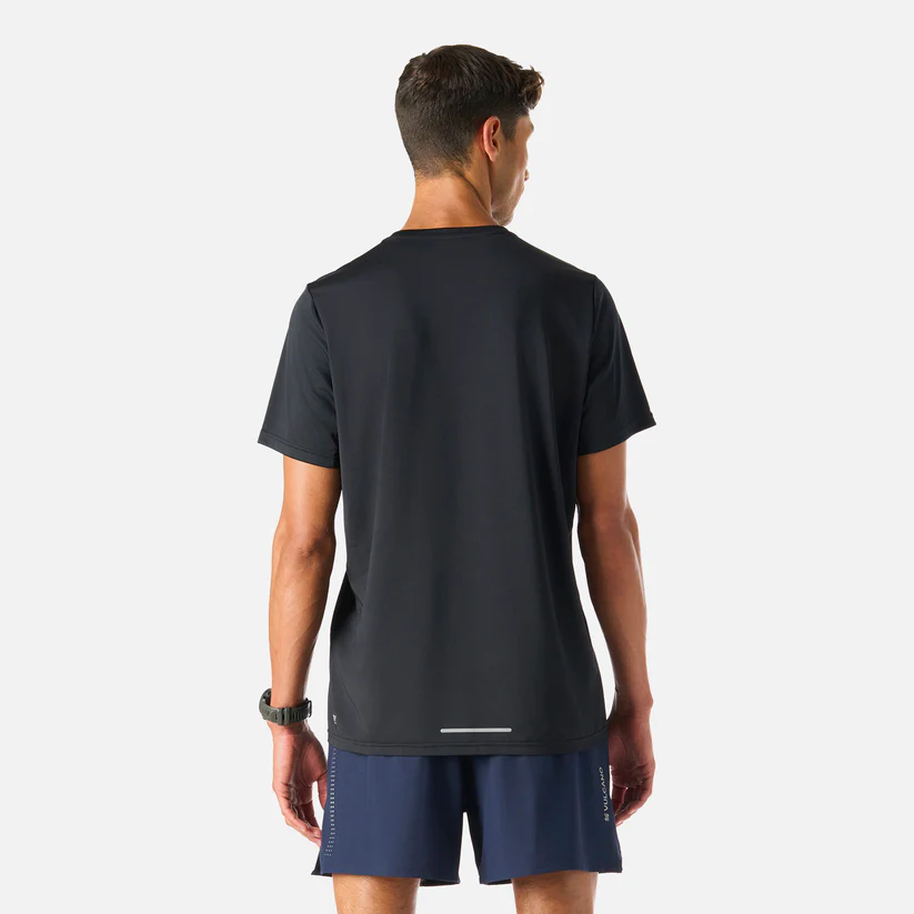 POLERA HOMBRE VULCANO TEMPO ADVANCED TSHIRT NEGRO