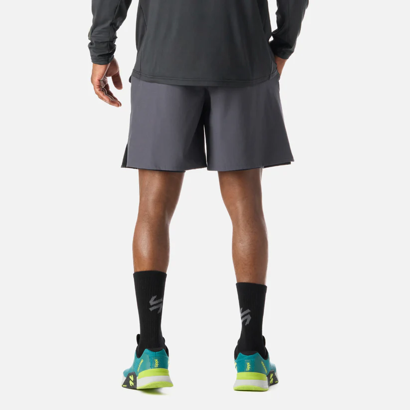SHORT HOMBRE VULCANO TEMPO 2-IN-1 7" SHORTS GRAFITO