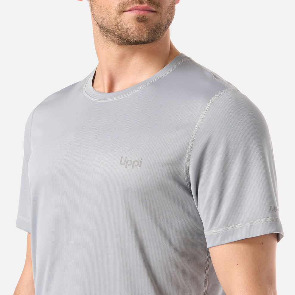 POLERA HOMBRE CORE QDRY TSHIRT LIPPI GRIS