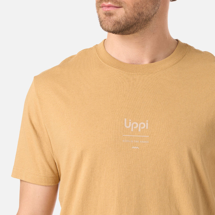 POLERA HOMBRE ADVENTURE PAGE LIPPI CAMEL