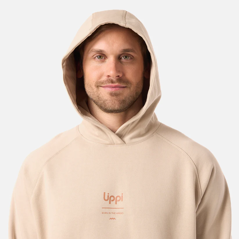 POLERON HOMBRE ULMO HOODY SWEATSHIRT LIPPI BEIGE