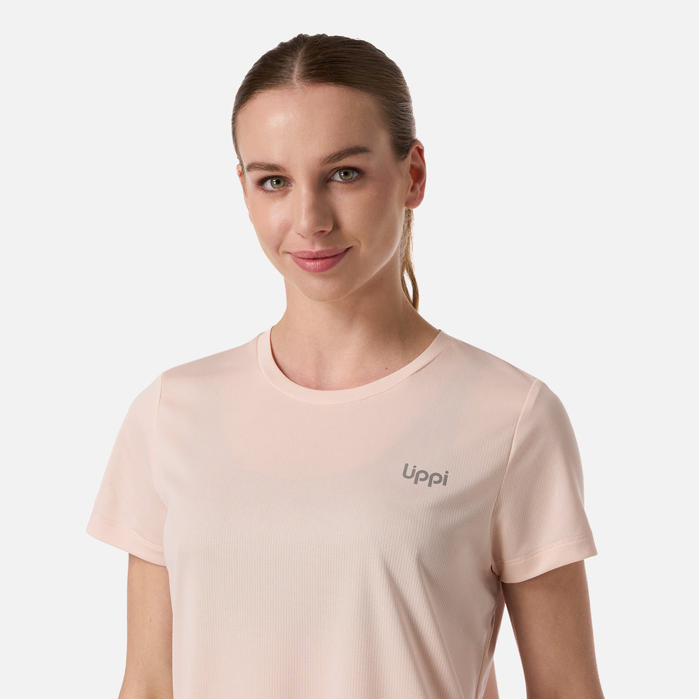 POLERA MUJER CORE QDRY DAMASCO
