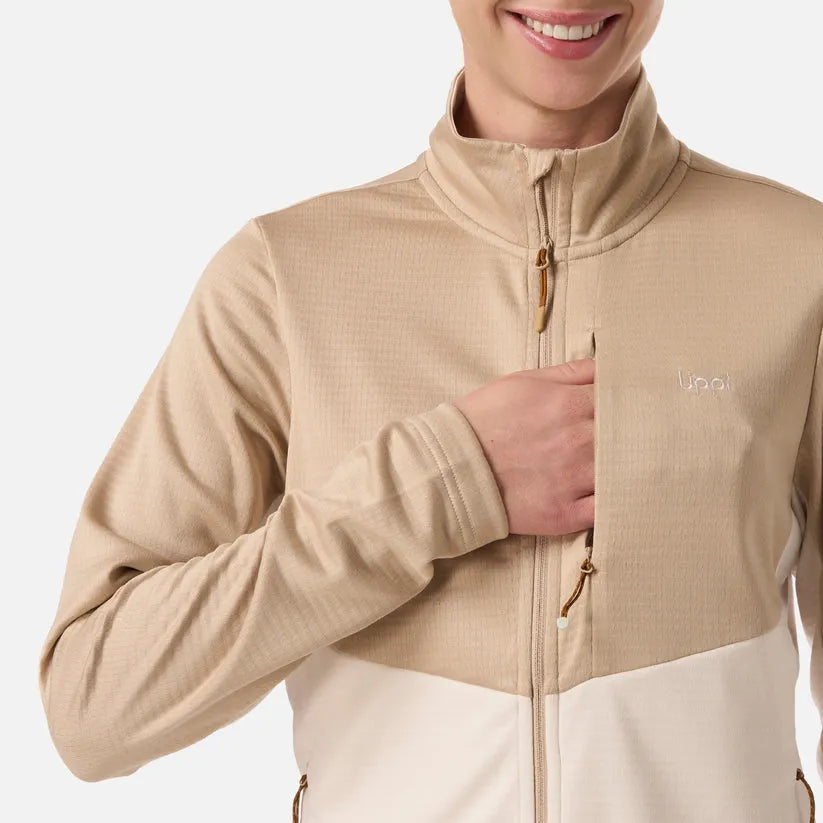 POLERON MUJER NUMAN NANOF JACKET LIPPI BEIGE