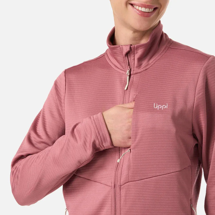 POLERON MUJER NUMAN NANOF JACKET LIPPI ROSA OSCURO