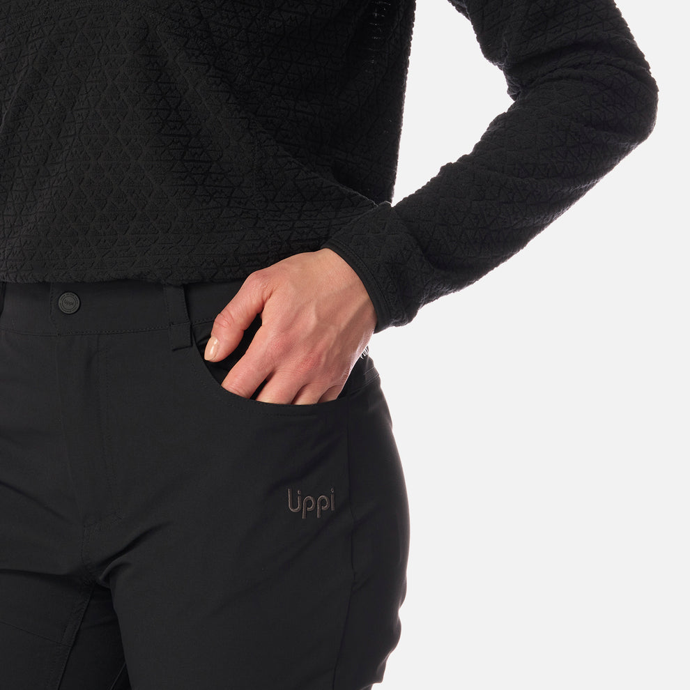 PANTALON MUJER W BLACKLASH QDRY MIX2 LIPPI NEGRO