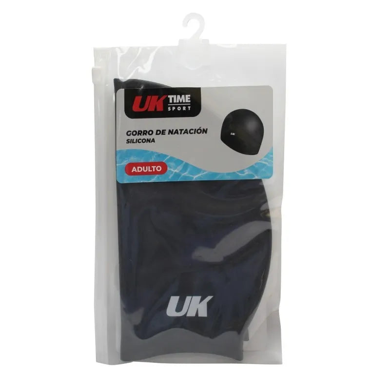 GORRO NATACION SILICONA NEGRO