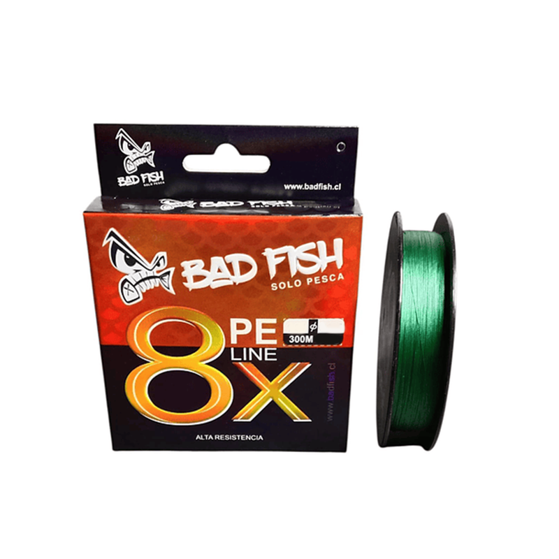 BADFISH PE LINE X8 VERDE 300M