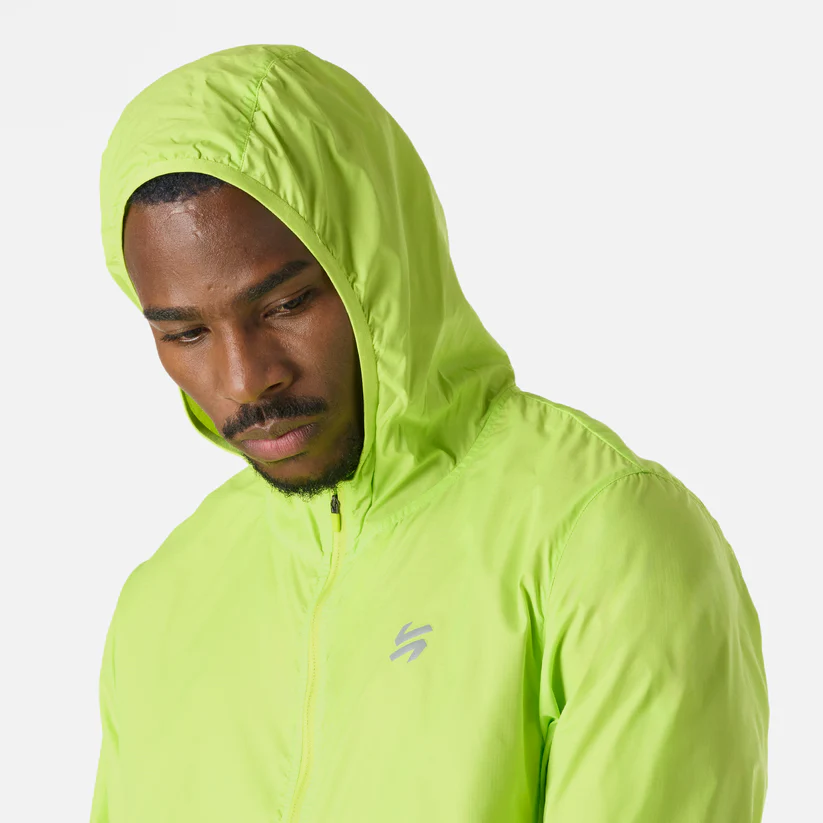 CORTAVIENTO HOMBRE VULCANO BUILT TO MOVE WINDBREAKER JACKET VERDE LIMA