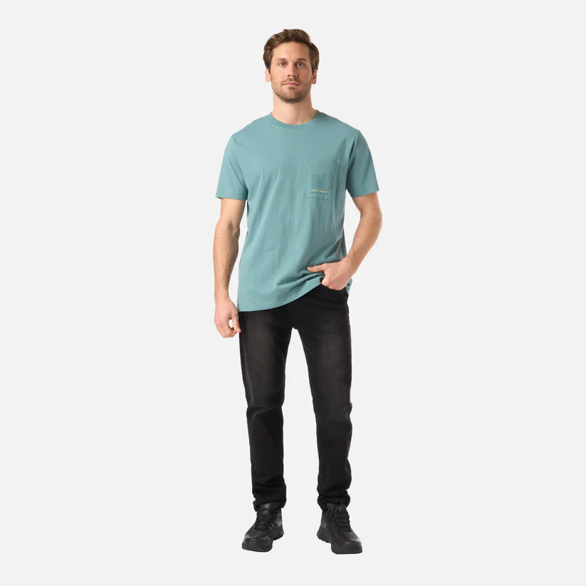 POLERA HOMBRE ULMO POCKET TSHIRT LIPPI TURQUESA