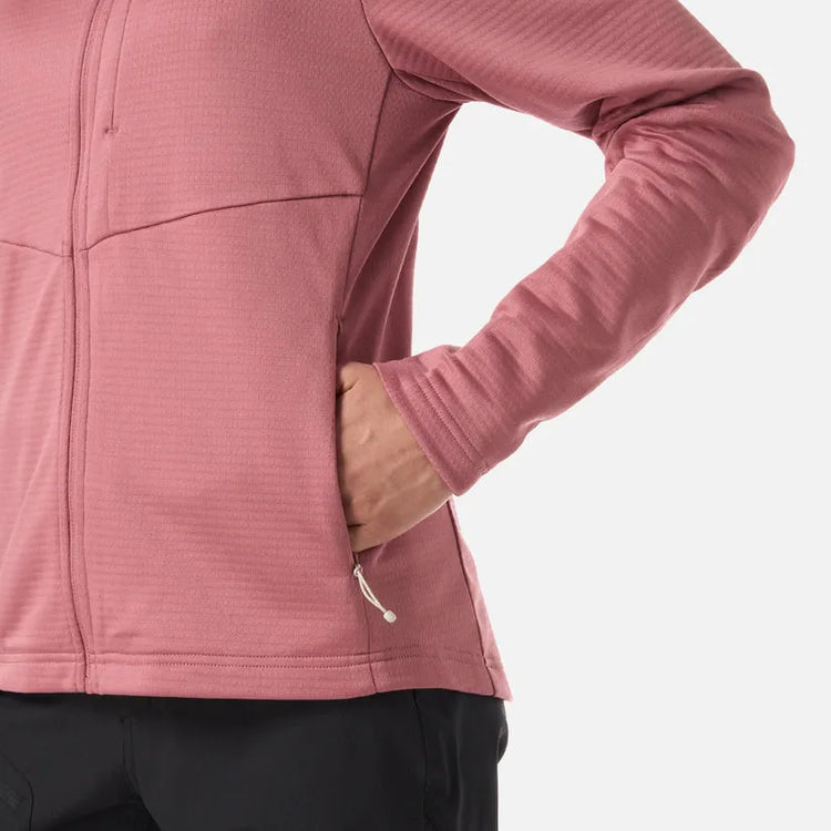 POLERON MUJER NUMAN NANOF JACKET LIPPI ROSA OSCURO