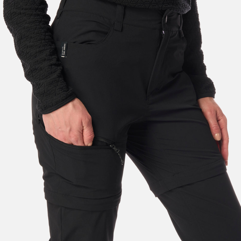 PANTALON MUJER W BLACKLASH QDRY MIX2 LIPPI NEGRO
