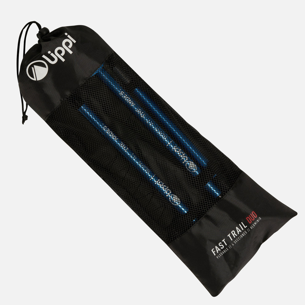BASTONES DE TREKKING LIPPI ADULTO FAST TRAIL DUO AZUL