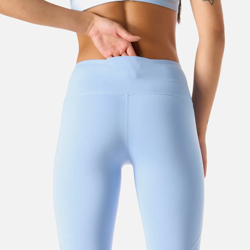 CALZA MUJER VULCANO BUILT TO MOVE 7/8 HIGH RISE LEGGINGS CELESTE