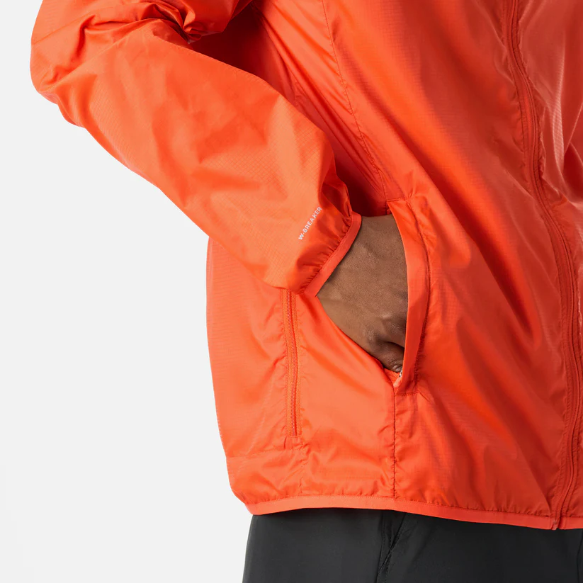 CORTAVIENTO HOMBRE VULCANO BUILT TO MOVE WINDBREAKER JACKET NARANJO