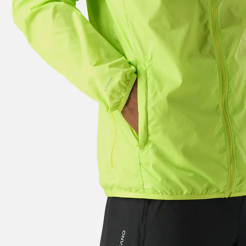CORTAVIENTO HOMBRE VULCANO BUILT TO MOVE WINDBREAKER JACKET VERDE LIMA
