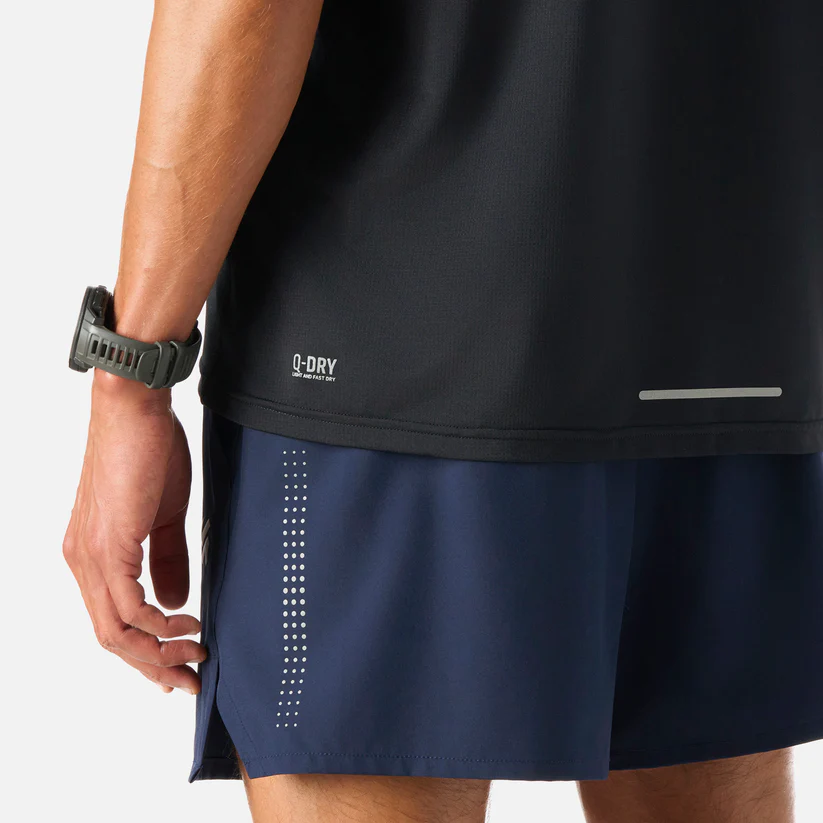 POLERA HOMBRE VULCANO TEMPO ADVANCED TSHIRT NEGRO
