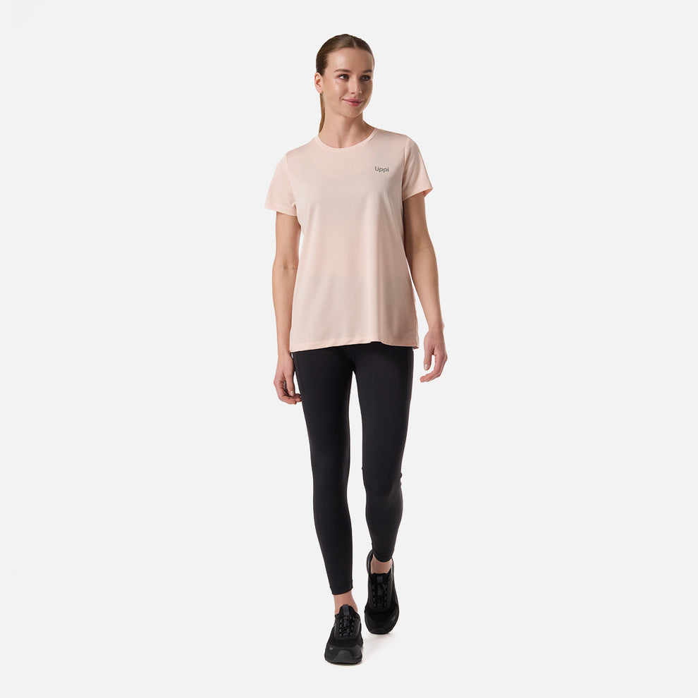 POLERA MUJER CORE QDRY DAMASCO