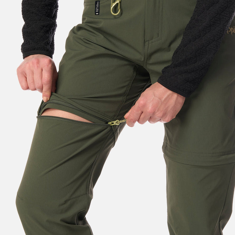 PANTALON MUJER LENNOX QDRY MIX2 LIPPI VERDE MILITAR