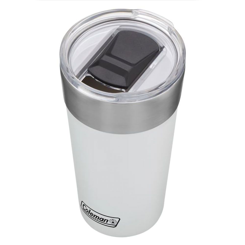VASO TÉRMICO COLEMAN BREW ACERO INOX BLANCO 600 ML