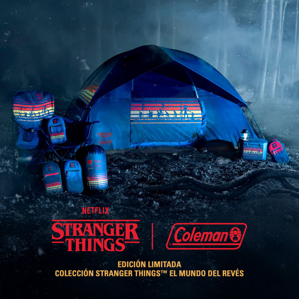 SACO DE DORMIR COLEMAN STRANGER THINGS ™ 10°C