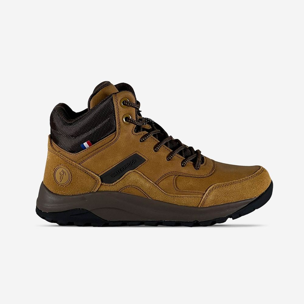 BOTIN MICHELIN DE HOMBRE DR11 CAMEL-NEGRO