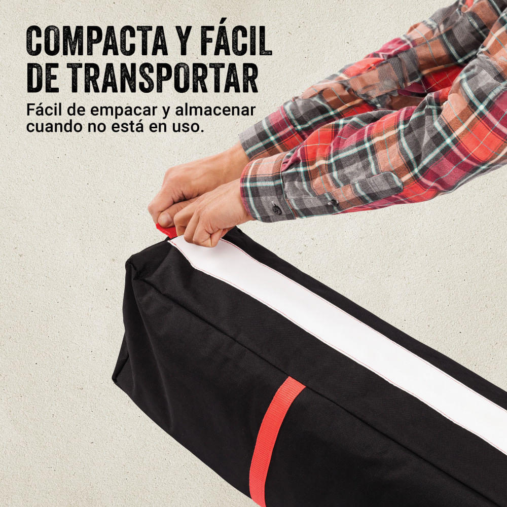 CARPA COLEMAN INSTANT SIGNATURE CON CUBRE CARPA 6 PERS.