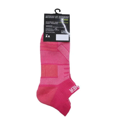CALCETIN DE RUNNING PERFORMANCE - ANKLE FUCSIA