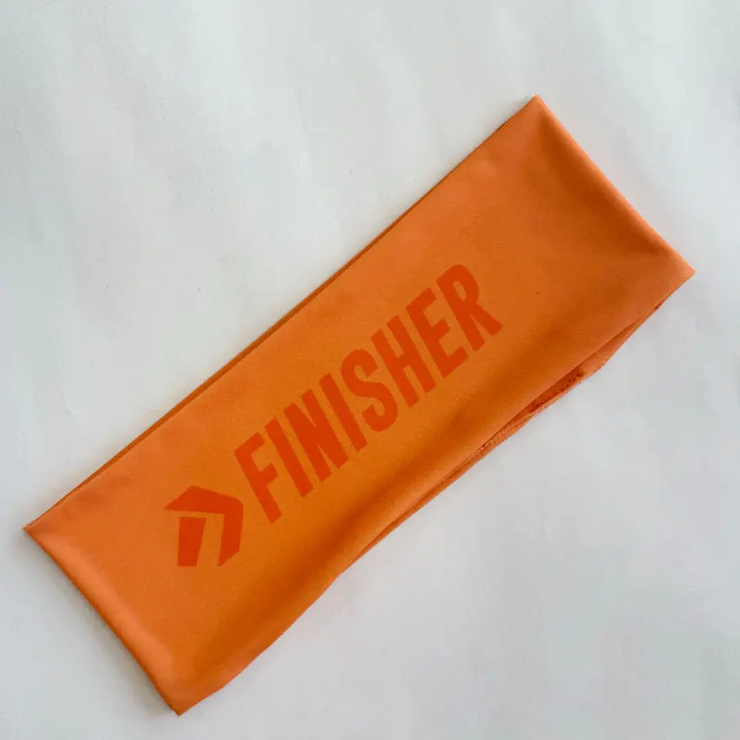 CINTILLO RUNNING FINISHER NARANJA