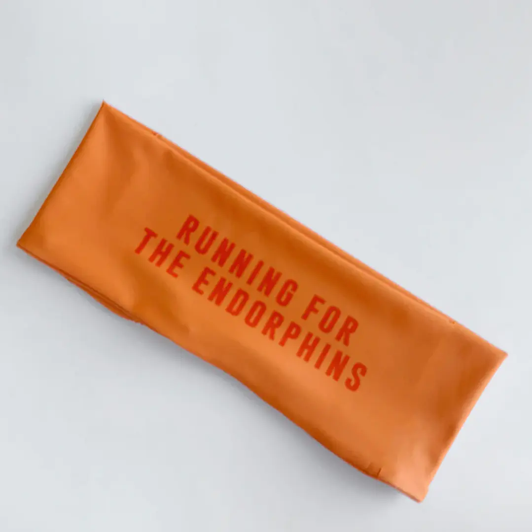 CINTILLO RUNNING FINISHER NARANJA