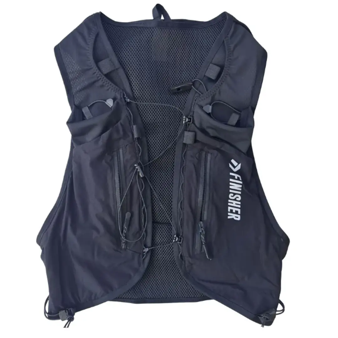 CHALECO DE RUNNING FINISHER MONTBLANC NEGRO
