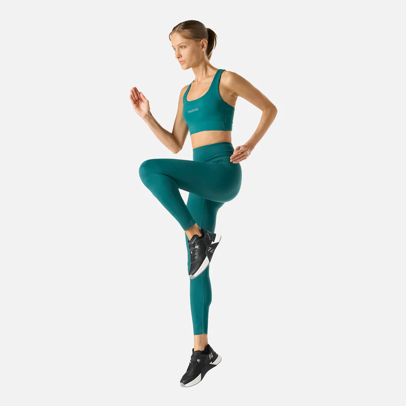 CALZA MUJER VULCANO TEMPO 7/8 SUPER HIGH RISE LEGGINGS PETROLEO