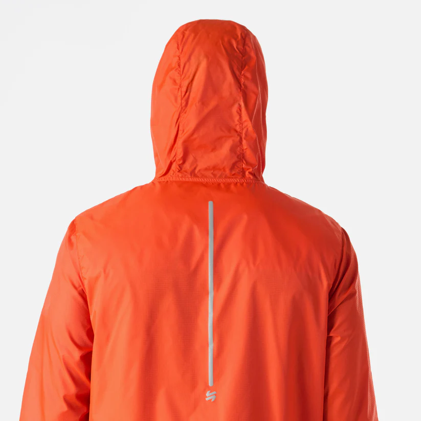 CORTAVIENTO HOMBRE VULCANO BUILT TO MOVE WINDBREAKER JACKET NARANJO