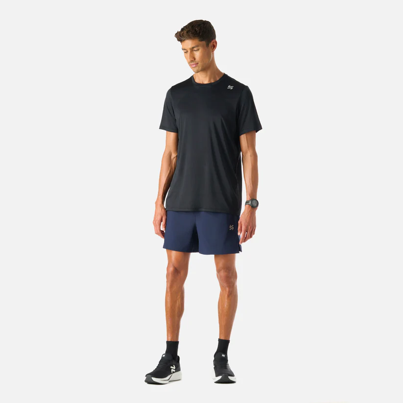POLERA HOMBRE VULCANO TEMPO ADVANCED TSHIRT NEGRO