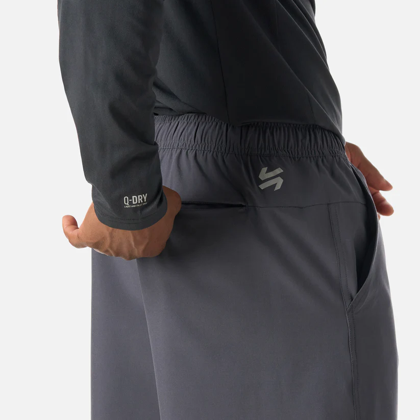 SHORT HOMBRE VULCANO TEMPO 2-IN-1 7" SHORTS GRAFITO