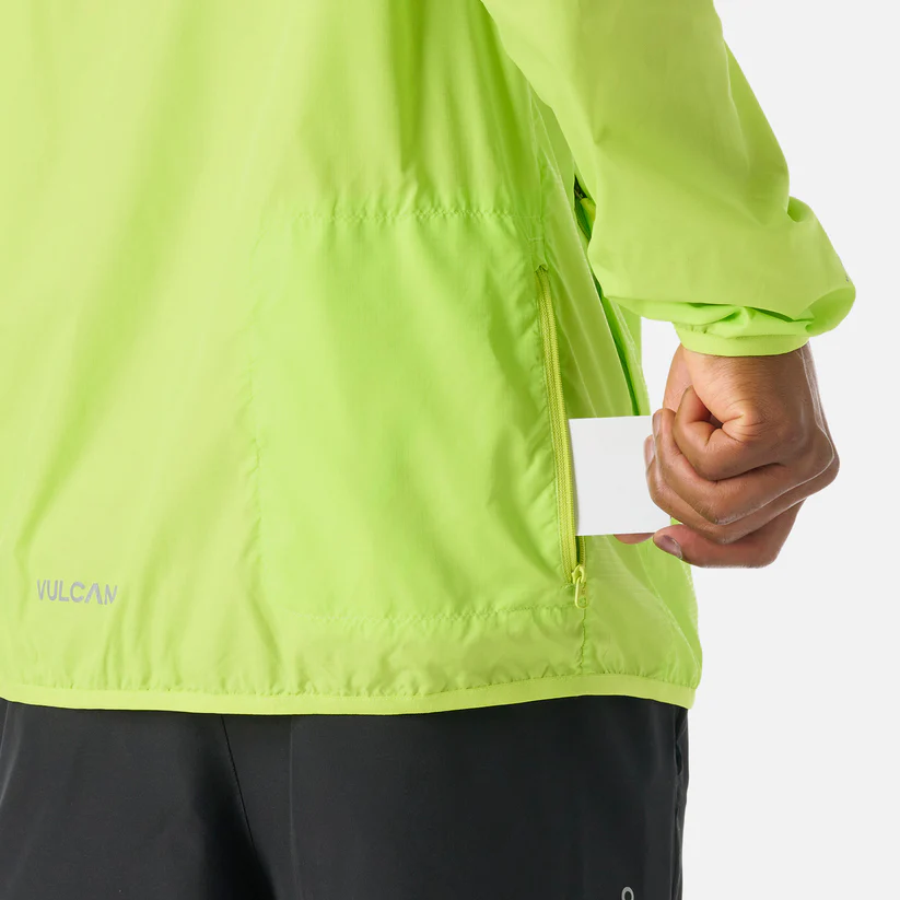 CORTAVIENTO HOMBRE VULCANO BUILT TO MOVE WINDBREAKER JACKET VERDE LIMA