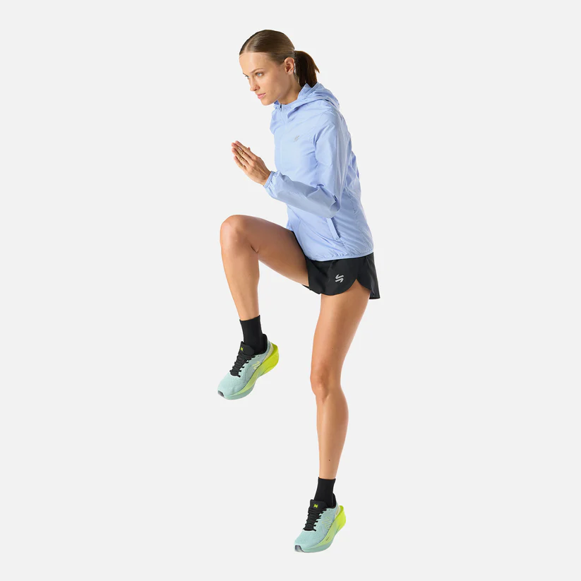 CORTAVIENTO MUJER VULCANO BUILT TO MOVE WINDBREAKER JACKET CELESTE