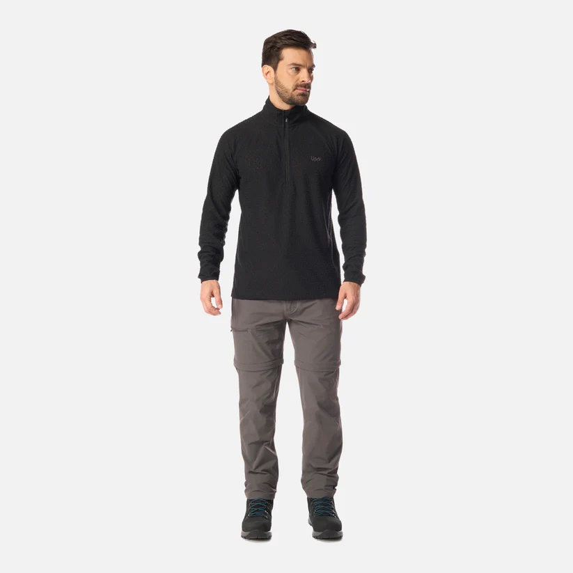 PANTALON HOMBRE BLACKLASH QDRY MIX2 PANTS LIPPI GRIS MEDIO