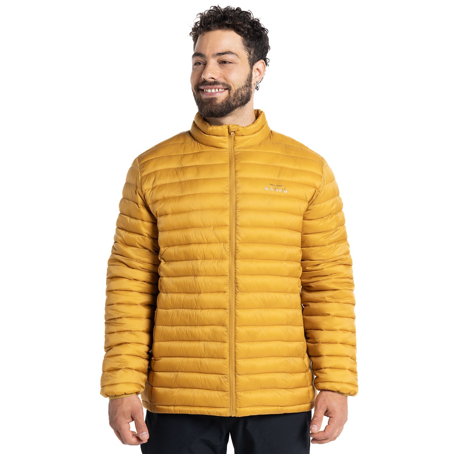 PARKA TÉRMICA KANNU RAHUE HOMBRE MOSTAZA