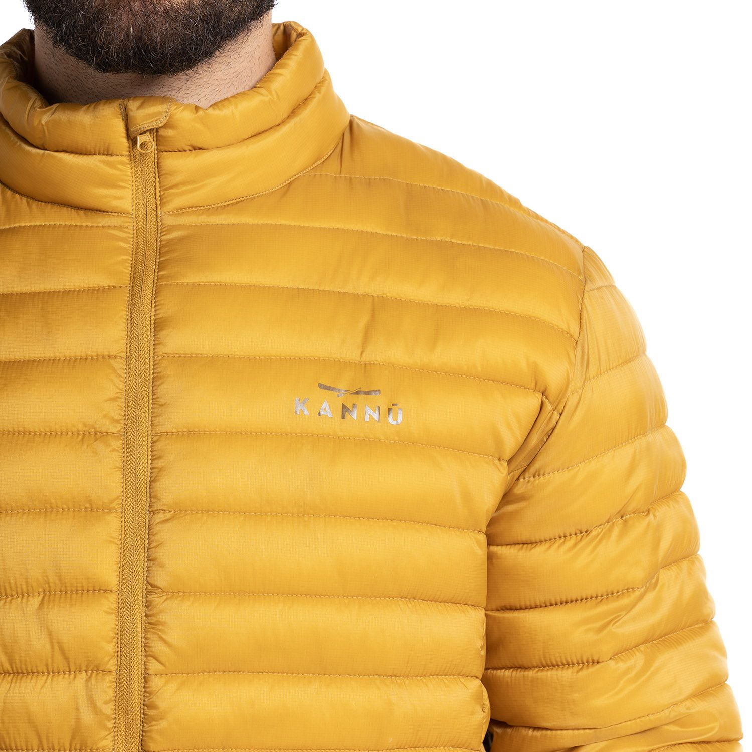 PARKA TÉRMICA KANNU RAHUE HOMBRE MOSTAZA