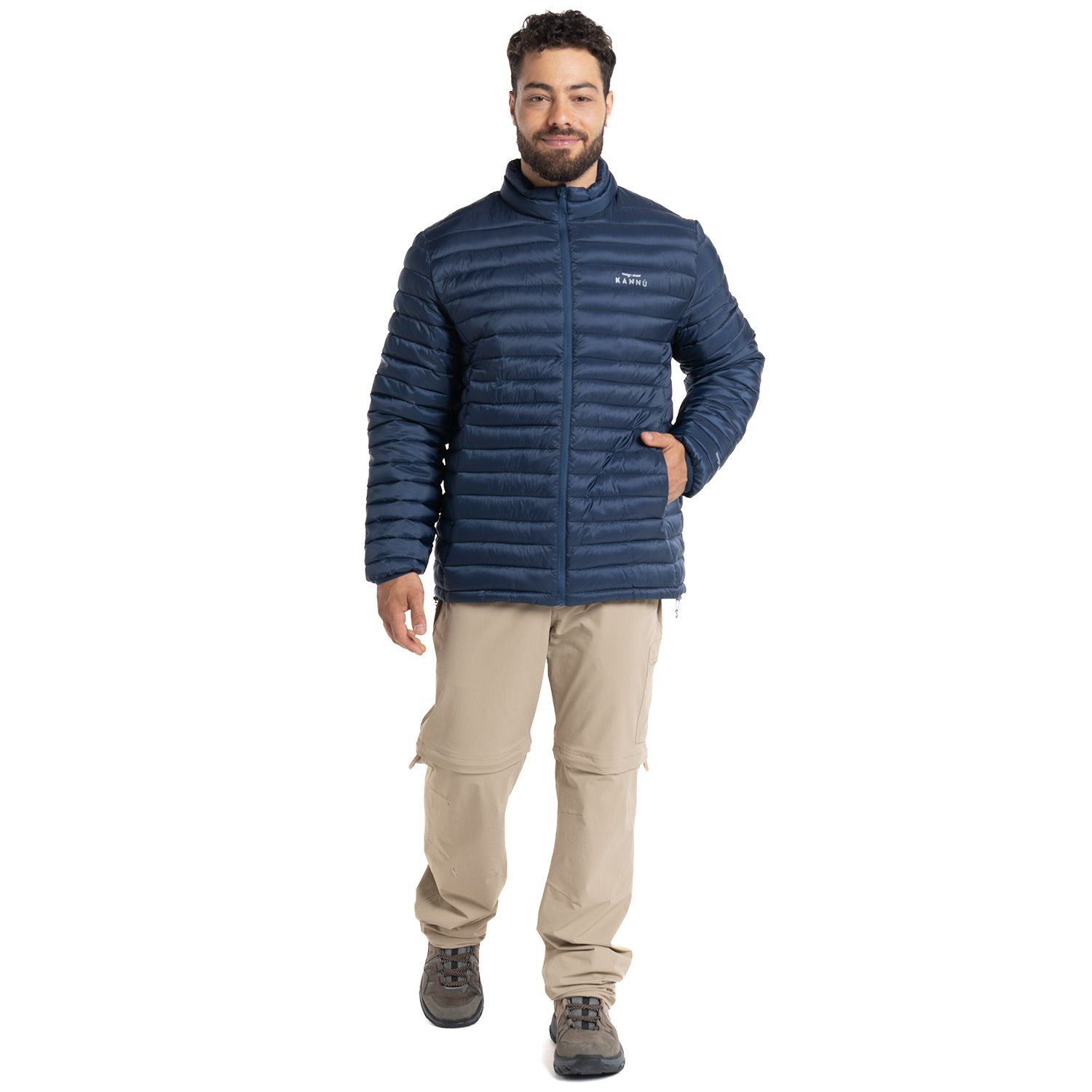 PARKA TÉRMICA KANNU LIVIANA RAHUE HOMBRE AZUL