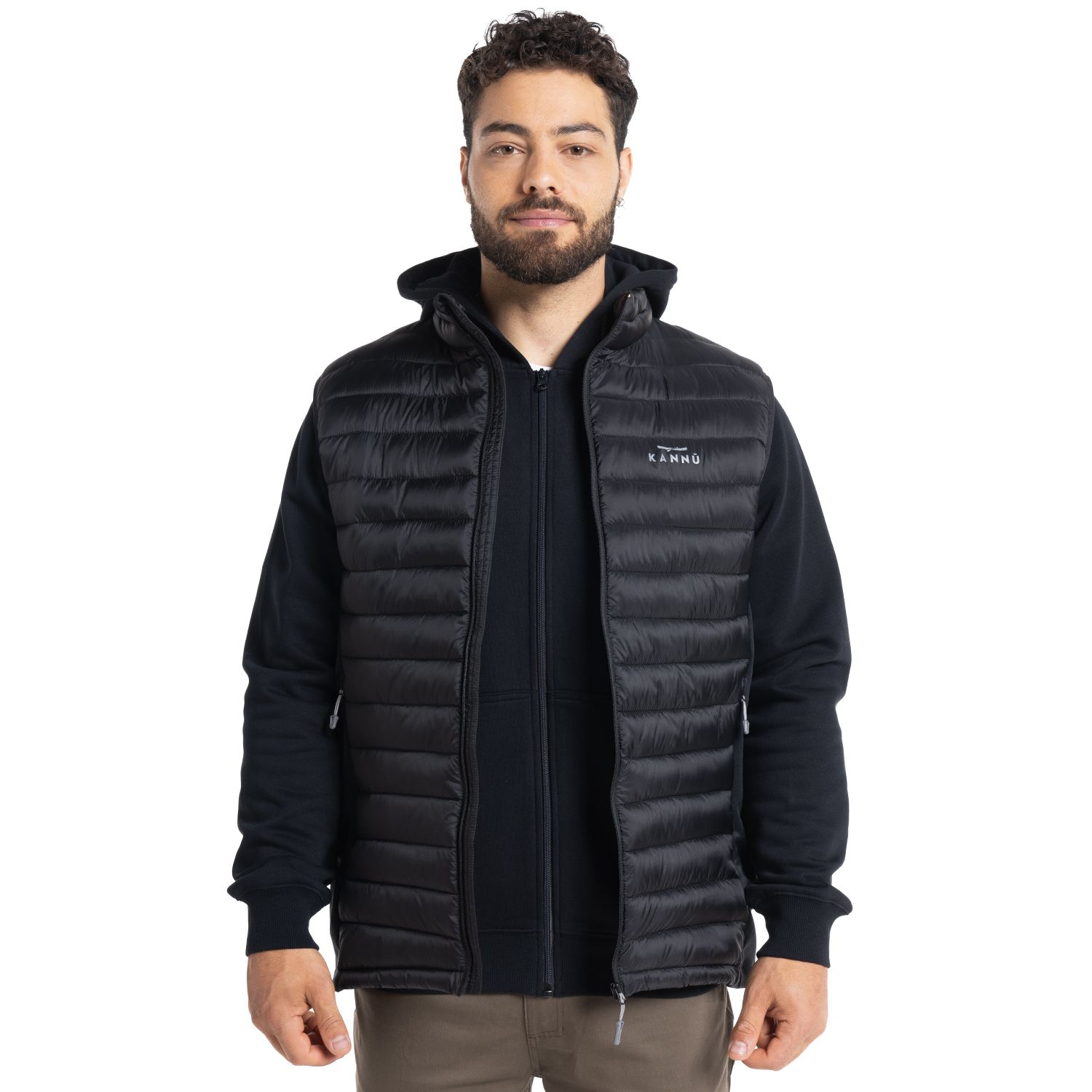 PARKA KANNU VEST RAHUE HOMBRE NEGRO